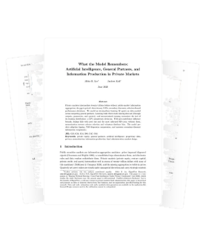 Eigenflow research — What the Model Remembers